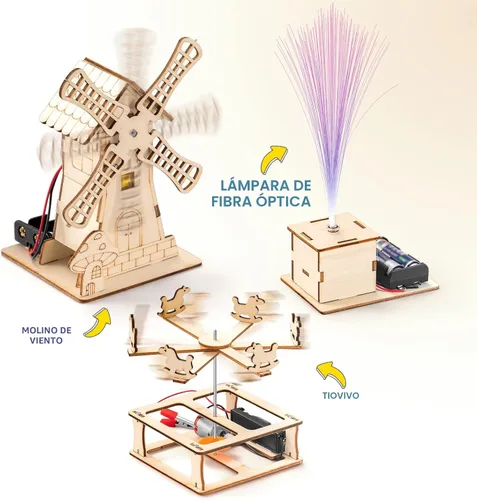 Vista 4 de 5 kits individuales de ciencia STEM para niños, kits de arte y manualidades