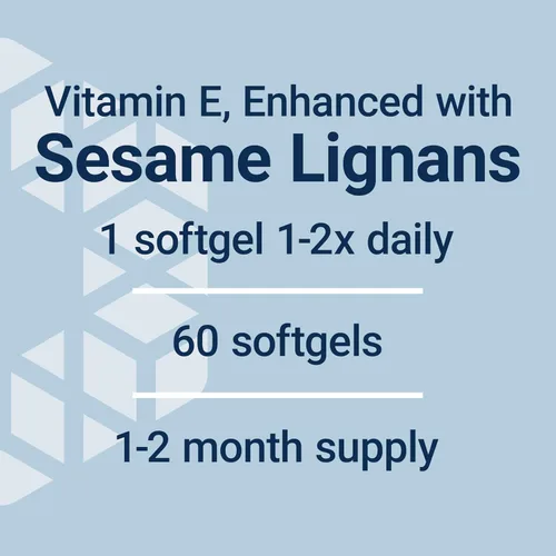 Vista 5 de Life Extension Gamma E Tocoferoles mixtos, envejecimiento saludable, suplemento de vitamina E, mejorado con lignanos de sésamo, sin gluten, sin OMG