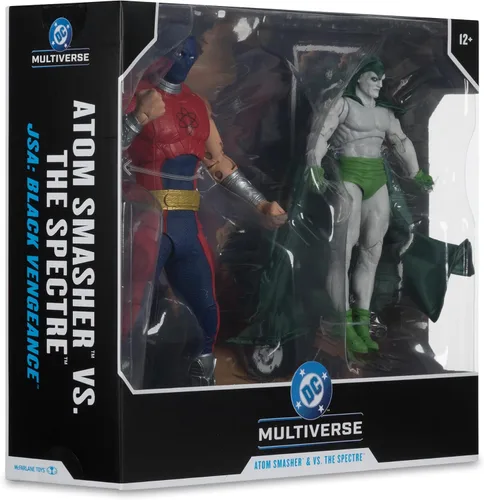 Vista 11 de McFarlane Toys - DC Multiverse Atom Smasher vs. The Spectre (JSA: Black Vengeance) 2pk