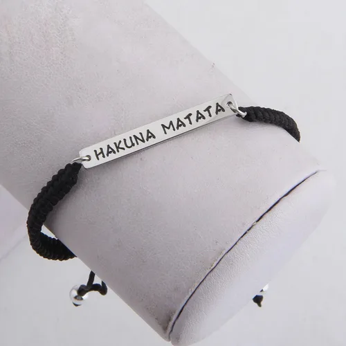 Vista 3 de KUIYAI Regalo inspirado en la pulsera de macramé sin preocupaciones