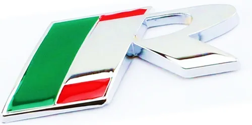 Vista 11 de R-Dynamic Sports Insignia 3D, Emblema Logo Adhesivo R-Sport R S para Carrocería Maletero Guardabarros Parrilla Delantera del Automóvil, Símbolo
