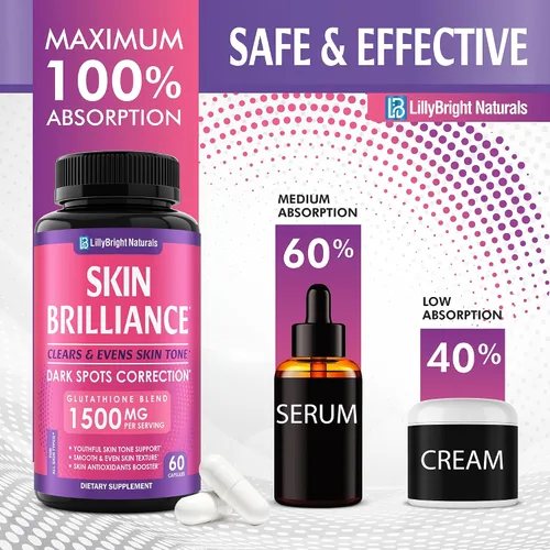 Vista 6 de Cápsulas de glutatión - Mezcla de 1500 mg con L-glutatión y jengibre, 60
