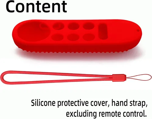 Vista 7 de Funda de silicona para Chromecast con Google TV 2020 Voice Remote Funda protectora para Chromecast Voice Remote 2020 (morado)