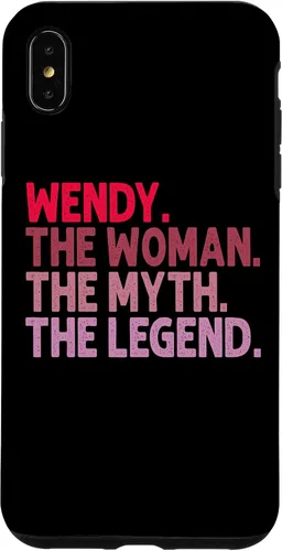 Vista 7 de Funda de cumpleaños personalizada para iPhone 15 Wendy The Woman The Myth The Legend