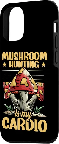 Vista 2 de iPhone 14 Mushroom Hunting Is My Cardio Foraging Mushroom Hunting Case