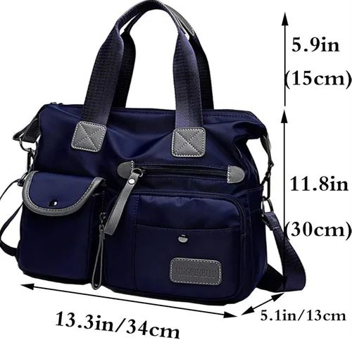 Vista 2 de FiveloveTwo Nylon Hobo Top-handle Bolsas Bandolera Bolso Bolso Bolso Bolso Bolso Bolso Bolso Bolso Bolso Embragues Bolsos y Monederos