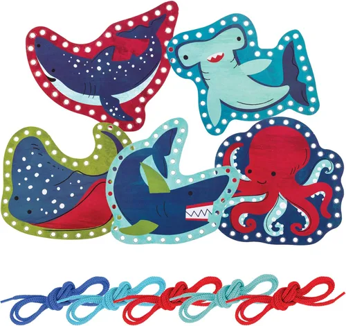 Vista 8 de Stephen Joseph Tarjetas con cordones, Dino