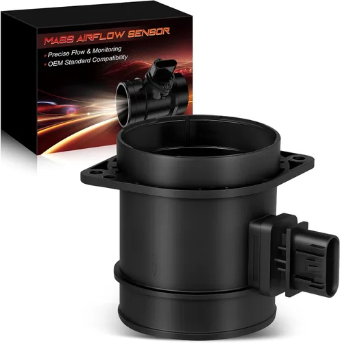 Vista 37 de Sensor de Flujo de Aire Másico [4-Pinos] Compatible para:-Ford Expedition 2003-2004 para:-Lincoln Navigator 2003-2004, 4.6L 5.4L, Reemplazo#