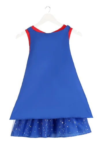 Vista 10 de Disfraz con capa de Wonder Woman para niñas Multicolor