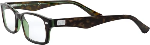 Vista 3 de Ray-Ban RX5206 - Marcos rectangulares para anteojos con receta