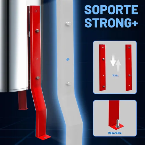 Vista 6 de Extractor de miel eléctrico más nuevo de 4/12 marcos con cubierta protectora, dispositivo de control inteligente de 2ª generación diseñado