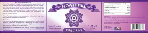 Vista 7 de Fertilizante para flores, modelo Flower Fuel, 1-34-32, 8.8 onzas, el mejor estimulador de floración, para obtener una cosecha más grande