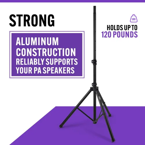 Vista 11 de On-Stage SS7761B Soporte de altavoz de aluminio