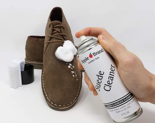 Vista 5 de Spray limpiador de gamuza y nobuck - Elimina las manchas de zapatos, botas, bolsas y más