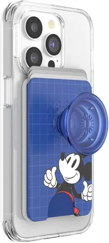 Vista 7 de PopSockets Adhesivo, Nightmare, Pequeño PopWallet, Holds 3-5 Cards, Swappable Top, Kickstand, Disney, Mickey Mouse, Minnie, Fun, Cool, Unique