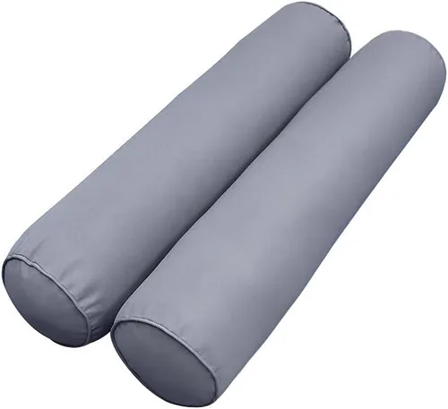 Vista 4 de Funda solamente-estilo 6 fundas de almohada para colchón de sofá cama al aire libre con ribete de tubería tamaño matrimonial - AD001
