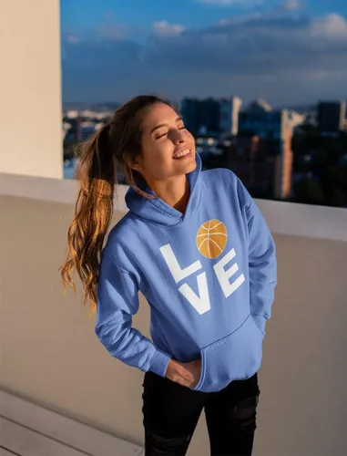 Vista 3 de Tstars Sudadera con capucha de baloncesto Love Gifts para fanáticos del jugador, mujeres, adolescentes y niñas