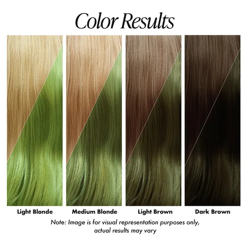 Vista 3 de Adore Tinte semipermanente verde para el cabello, vegano y sin crueldad, 4 onzas líquidas, 163 Green Apple (paquete de 1)