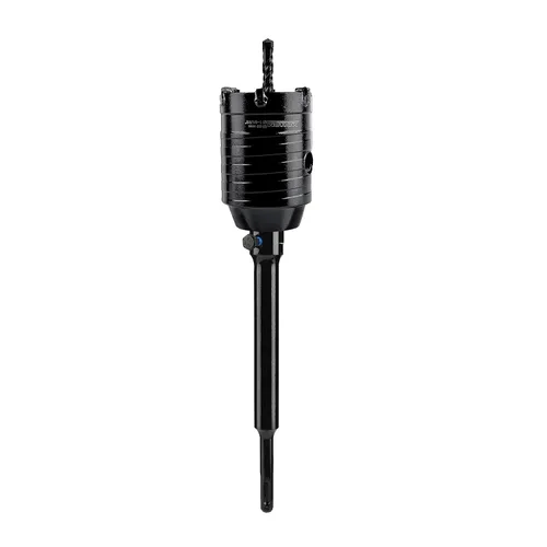 Vista 13 de Mollom Sierra perforadora para hormigón SDS Plus de 8.661 in, cortador de agujeros de alta resistencia con broca de posición central de 4.331 in