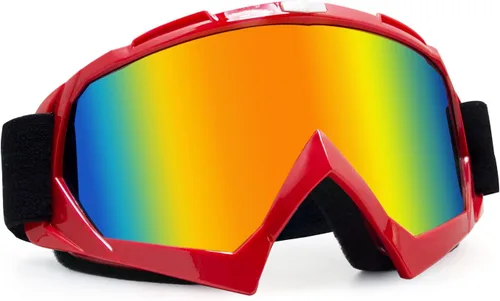 Vista 10 de Gafas de motocross - Gafas para motocicleta de tierra para hombres, mujeres y jóvenes - MX para todoterreno, conducción en pistas y carreras