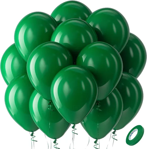 Vista 197 de Bezente Paquete de 150 globos de látex mate color burdeos de 5 pulgadas rojo (07-Red-G42)