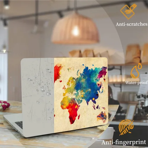 Vista 2 de Funda compatible con MacBook Air de 15 pulgadas 2025 2024 2023 versión M4 A3241 M3 A3114 A2941 M2 con pantalla de retina líquida y Touch ID, carcasa
