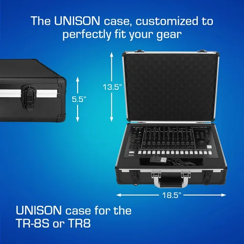 Vista 5 de ANALOG CASES Roland TR-8S / TR-8 - Funda rígida UNISON ultraligera