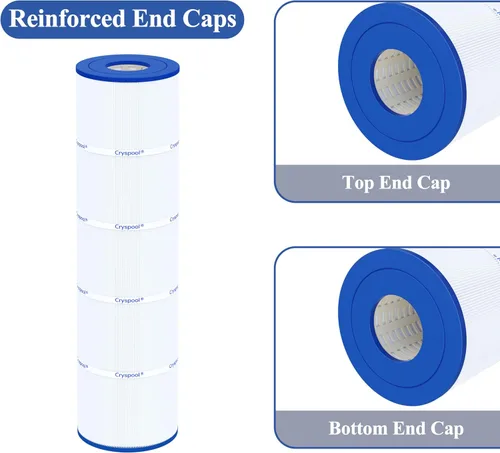 Vista 4 de Cryspool® 07079 Filtro compatible con Jandy CL340, CV340, PJAN85, R0554500, C-7459, FC-0800, A0557900, Cartucho de filtro de piscina de 4 x 85 pies