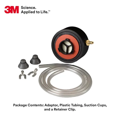 Vista 4 de 3M Fit Test Adapter 601, paquete de 1, prueba de ajuste de respirador reutilizable, OSHA