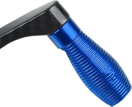 Vista 8 de Paramanos universales de fibra de carbono de aleación de aluminio de freno palancas de embrague protector de motocicleta para Yamaha FZ25 FZ 25 2017