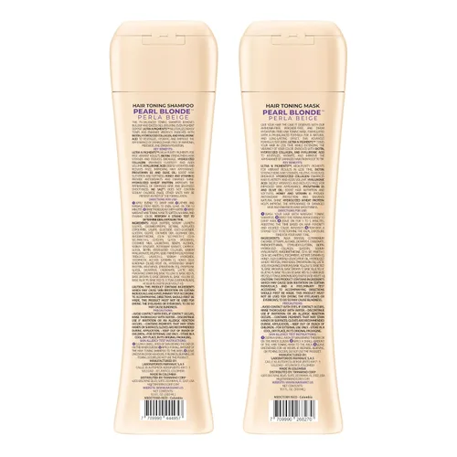 Vista 2 de Naissant Set Purple Shampoo & Toning Mask Elimina el cobrizo Neutraliza los tonos amarillos y naranjas Sin parabenos, amoníaco ni sulfato