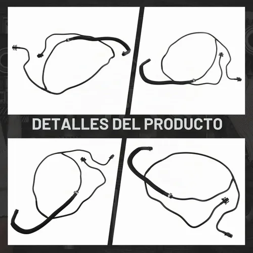 Vista 3 de Manguera de radiador compatible con Ford Escape 1.6L 2013-2016 4 Cyl 2014 2015