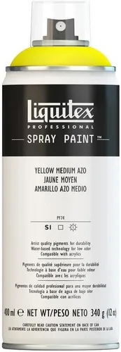 Vista 40 de Liquitex - Pintura en aerosol Professional, 12 oz (400 ml), Azul brillante