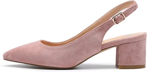 Vista 3 de CASTAMERE Sandalias de tacón de bloque medio para mujer
