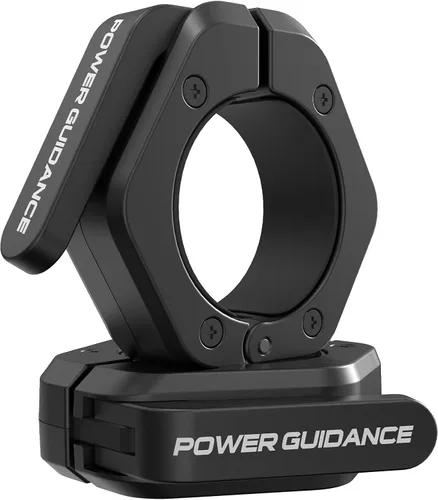 Vista 17 de POWER GUIDANCE Pinzas de barra para pesas, solo para abrazaderas olímpicas de 2 pulgadas, abrazaderas de peso antideslizantes, collar de barra