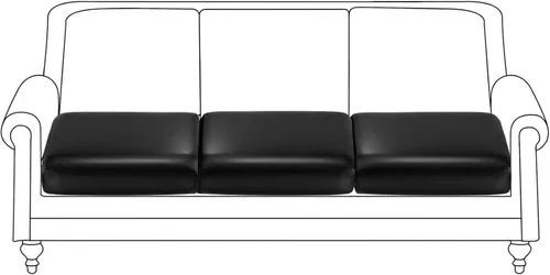 Vista 10 de Funda de cojín de cuero sintético para sofá Fuloon, fundas elásticas impermeables para sofá, funda para asiento de silla de caravana, reemplazo