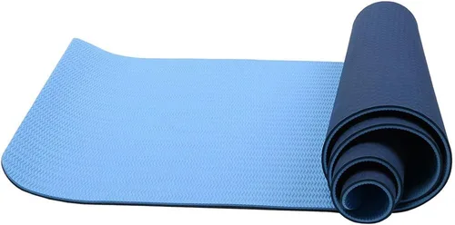 Vista 13 de Attraction Design Alfombrilla de yoga antideslizante extra gruesa para yoga, respetuosa con el medio ambiente, alfombrilla de yoga de alta densidad
