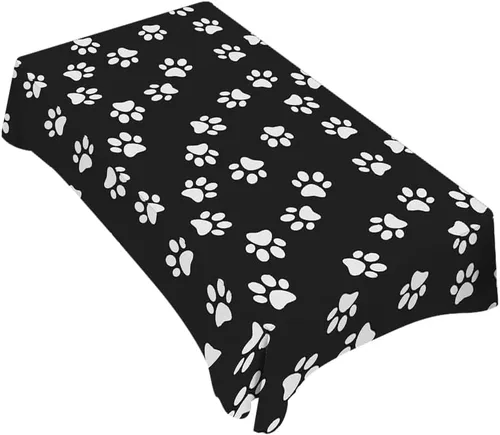 Vista 17 de Mantel rectangular decorativo para cancha de baloncesto, parquet para interiores de cancha de poliéster, para cocina, comedor, barbacoa, picnic