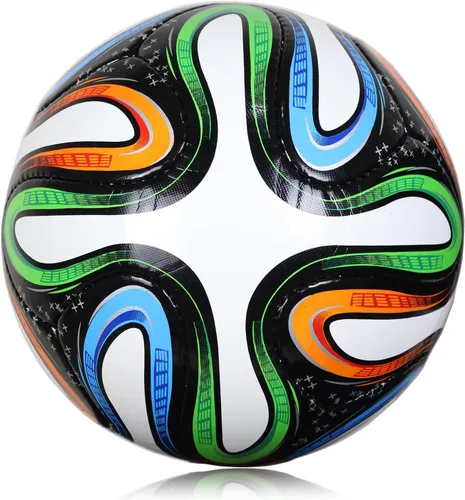 Vista 2 de Copa del Mundo 2014 Brasil Final Famous Match Ball Réplica de Fútbol/Balón de Fútbol Tamaño 5, Copa Mundial de Balón de Fútbol está hecha de Rexine