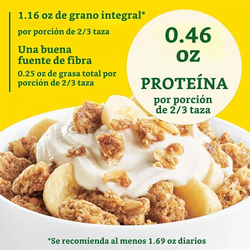 Vista 4 de Nature Valley Granola de proteína de pan de plátano, bolsa resellable, 11 onzas