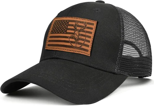 Vista 20 de Mens Hat Snapback Trucker Hats Outdoor Gifts for Men Dad Husband Father's Day Leather Pattern Baseball Cap Cs1012 Pie Grande-00
