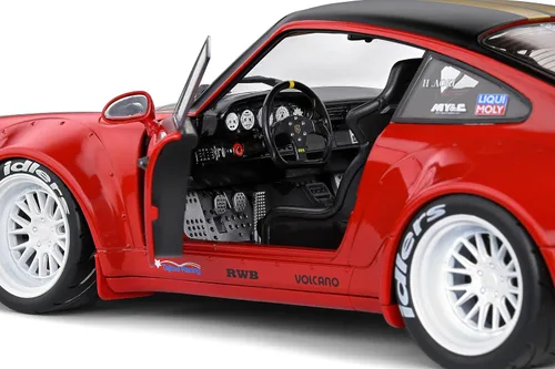 Vista 4 de Motor city classics Solido Escala 118 RWB - RED Sakura -2021