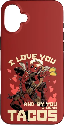 Vista 53 de Marvel Deadpool I Love You and by You I Mean Tacos - Carcasa para iPhone 17