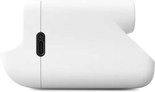 Vista 6 de Polaroid Go - Cámara instantánea (blanco) con doble paquete de película de color y paño de microfibra