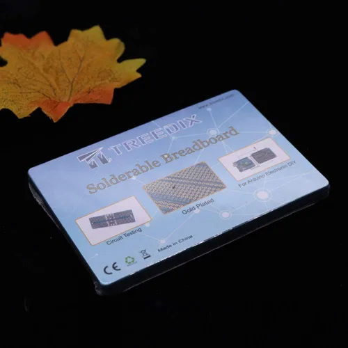 Vista 7 de Treedix 4 piezas de placa universal soldable Breadboard PCB prototipo placa de protección de doble cara agujeros chapados en oro estañado compatible