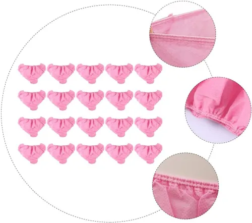Vista 6 de GALPADA 50 piezas de ropa interior desechable no tejida para mujer, ropa interior desechable para mujer, ropa interior de viaje para incontinencia