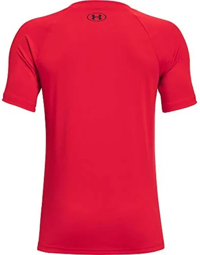 Vista 2 de Under Armour - Camiseta de manga corta con logo para niños