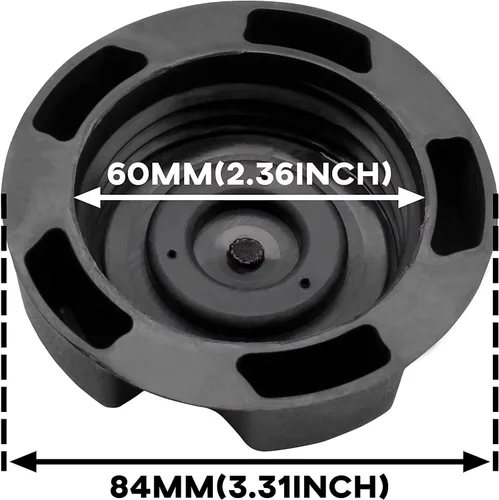 Vista 2 de Tapa del tanque de gasolina de repuesto para Polaris & Can Am ATV tapa de gasolina para Polaris Sportsman General Ranger RZR 800 900 1000 y Can-Am