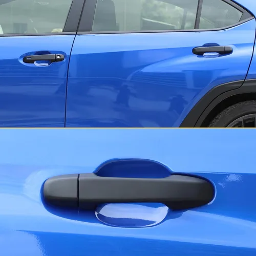 Vista 7 de CHEAYAR Cubierta para manija de puerta exterior de automóvil compatible con Subaru WRX 2021-2023, borde de cubierta inteligente para manija