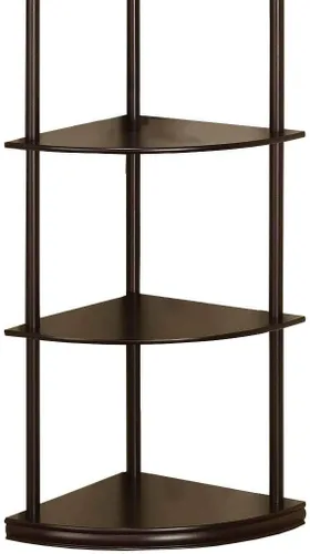 Vista 3 de Coaster Furniture – Estantería con cuña para esquina